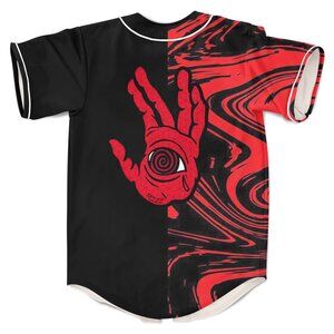 Rezz Hypno Hand Red Trippy Psychedelic Baseball Jersey For EDM Festivals